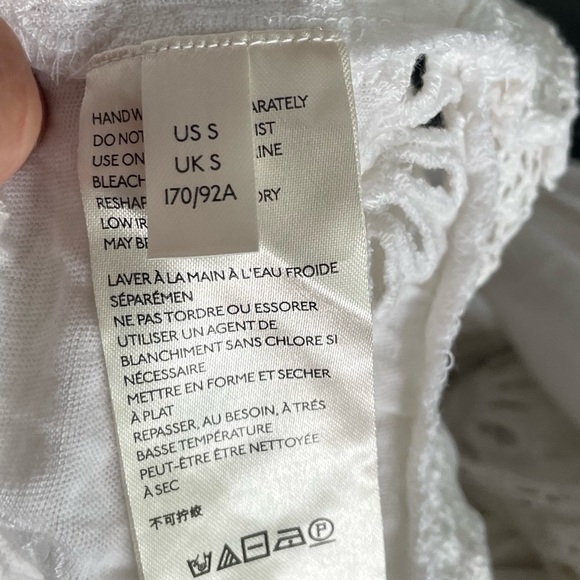 Precious blouse boho style bride to be inspired beautiful detail /new never worn - Picture 5 of 6